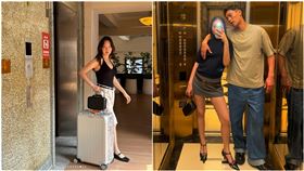 楊祐寧與老婆Melinda。（圖／翻攝自IG）