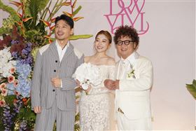 阿Ken主持依依跟納豆婚禮。（圖／記者趙于瑩攝影）