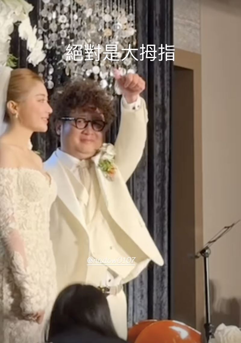 納豆（右）、依依婚禮大咖雲集。（圖／翻攝自IG）
