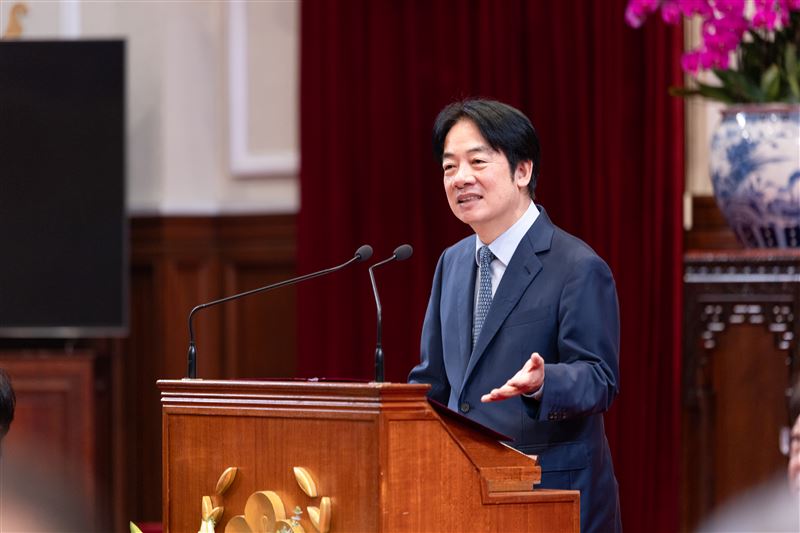 賴清德總統今（26）日接見「台南市27大醫事團體暨六師公會重要幹部」。（圖／總統府提供)