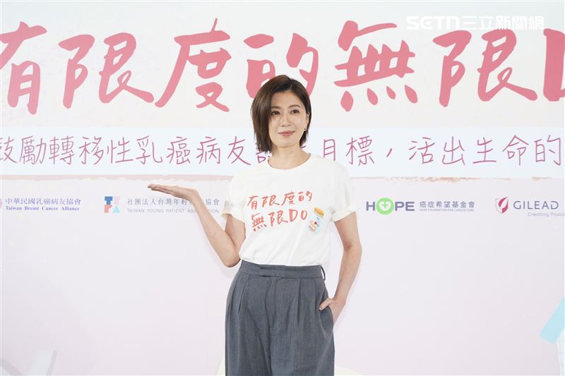 賈靜雯獻聲朗讀乳癌繪本《愛的冒險罐》。（圖／記者趙于瑩攝影）