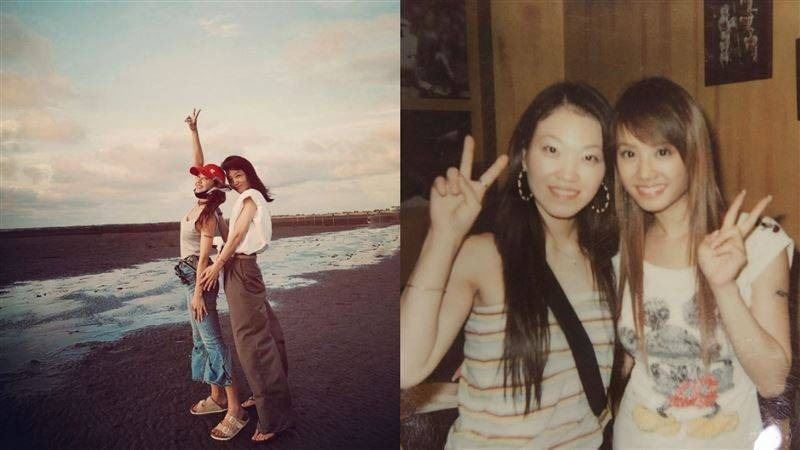 蔡依林跟姊姊蔡旻紋只相差一歲,姊妹倆感情相當好。(圖/翻攝自蔡旻紋IG)