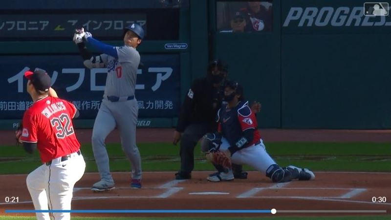 大谷翔平連2天擊出「首局首打席」全壘打。（圖／翻攝自MLB官網）