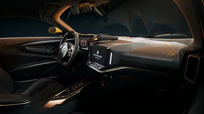 車內更是航空級風格,中控像戰機操控面板。(圖/翻攝Engler Automotive)