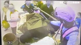 清潔隊,垃圾分類,衝突,暴力攻擊,垃圾車,雲林,水林鄉（圖／翻攝畫面）