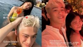 Andy爆家寧與男閨密過從甚密，網友認為是范成章。（圖／翻攝自Threads）