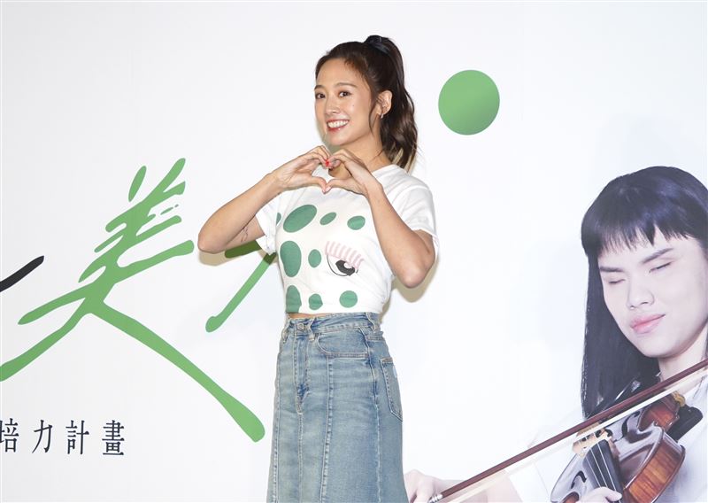 鬼鬼今出席愛盲基金會活動,並分享新手媽媽生活。(圖/記者趙于瑩攝影)