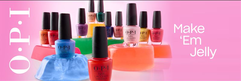 OPI Make &lsquo;Em Jelly!驕傲果凍系列。（圖／品牌業者提供）