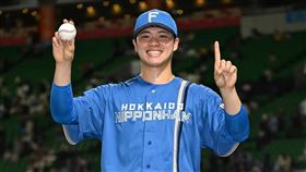 ▲孫易磊拿下日職首次救援成功。（圖／日本火腿隊IG）