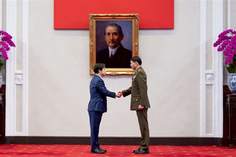 賴清德總統今(28)日主持「中華民國114年6月份將官晉任授階典禮」。(圖/總統府提供)