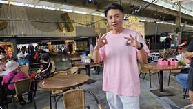 小刀今天露臉談傷況。（圖／記者蔡維歆攝影）　