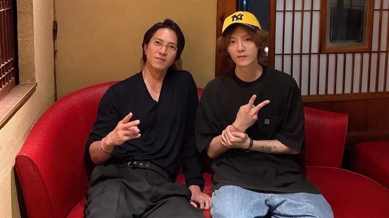 鹿晗曬山下智久合照　1細節讓粉絲超心疼