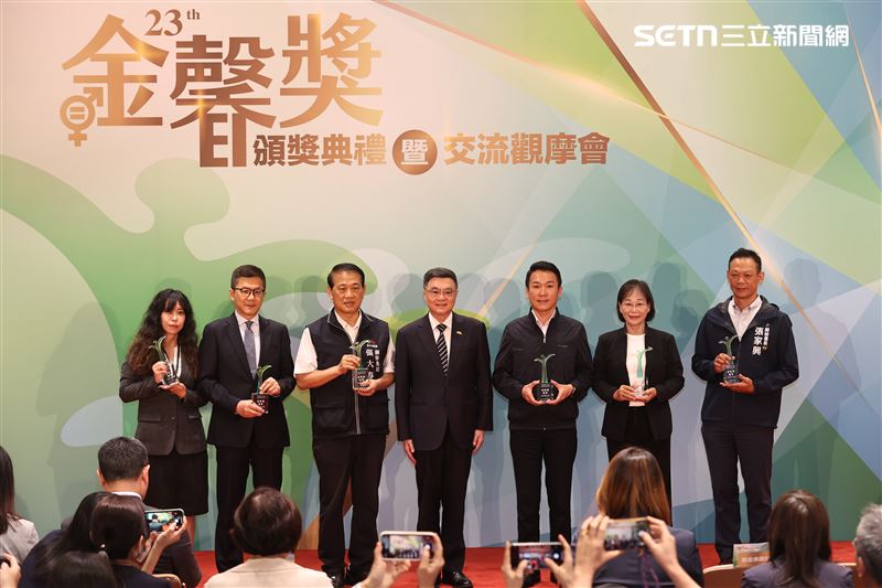 行政院長卓榮泰今（28）日出席第23屆金馨獎頒獎典禮暨交流觀摩會。（圖／記者盧素梅攝影)