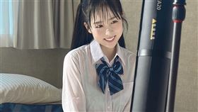 ▲本城花（本城はな）近日轉戰AV界。（圖／翻攝自X平台）