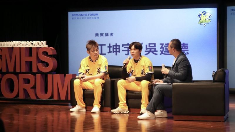 乙禾生醫攜江坤宇前進校園　鼓勵學子逐夢