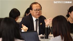 行政院人事總處人事長蘇俊榮。（圖／記者盧素梅攝影)