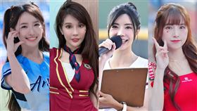 禾羽、琳妲、艾融、孟潔。（圖／翻攝自禾羽、琳妲、艾融、孟潔IG）