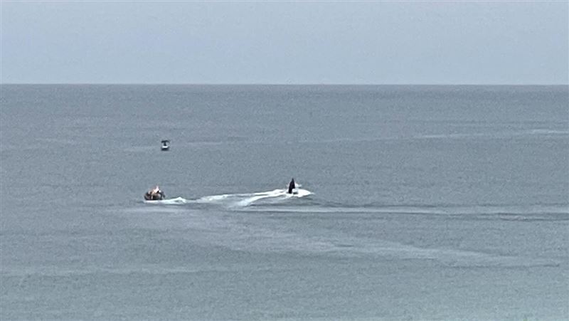 男子游泳遭海流帶離　漂流5小時幸運獲救