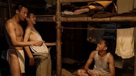 《聽海湧》三兄弟黃冠智、吳翰林與朱宥丞在開拍前曾到日本生活了一陣子。（圖／聽海湧劇組提供）