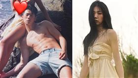 家寧與男閨蜜出遊，疑似玩到上空的照片被翻出。（圖／翻攝自Dcard）