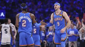 ▲亞歷山大（Shai Gilgeous-Alexander）攻下全場最高34分，雷霆淘汰灰狼拿下西區冠軍。（圖／美聯社／達志影像）