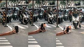 馬尼拉,菲律賓,馬卡蒂市,女子,長髮,排水孔,攝影師,遊民,街頭,排水溝▲圖片描述。（圖／翻攝自IG @iammrthirty）