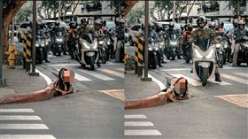 馬尼拉,菲律賓,馬卡蒂市,女子,長髮,排水孔,攝影師,遊民,街頭,排水溝▲圖片描述。（圖／翻攝自IG @iammrthirty）