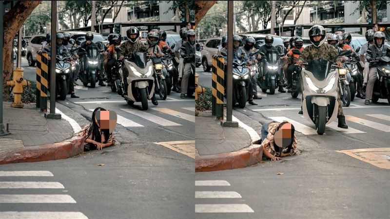 街頭攝影師威廉（William Roberts）日前在菲律賓首都馬尼拉（Manila）目睹驚悚一幕。（圖／翻攝自IG @iammrthirty）