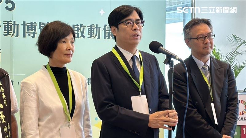 陳其邁任期內是否再孵一顆大巨蛋?他回應了。(圖/翻攝畫面)