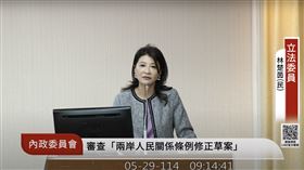 ▲林楚茵出席內政委員會。（圖／翻攝自國會頻道）