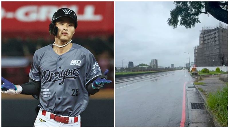 獨／味全龍張政禹肇事　開車和大學生擦撞