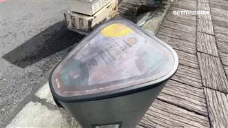 屏東豔陽高照！停車柱設1年多「臭火焦」