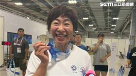 世壯運,女所長,陳靖宣,工業區派出所,舉重,冠軍,台中（圖／翻攝畫面）