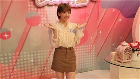 宋羽葤昨錄三立《女神在線》受訪。（圖／記者蔡維歆攝影）