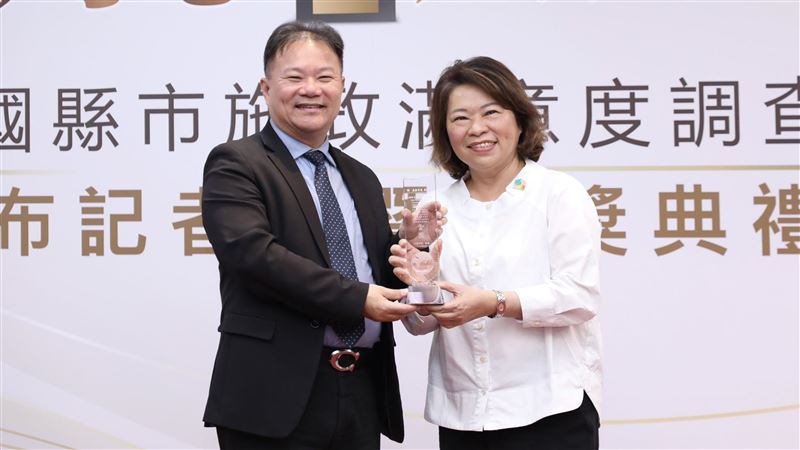 施政滿意度調查　全台唯一蟬聯「大滿貫」