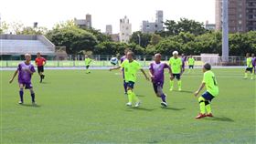 ▲世壯運足球在新竹縣第二運動場舉辦。（圖／新竹縣政府提供）