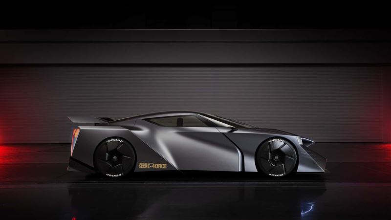 Nissan Hyper Force概念車外形神似GT-R。（圖／翻攝NISSAN）