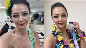 高欣欣參加世壯運連續三天奪牌。（圖／翻攝自臉書）