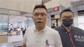 ▲北檢傳喚張斯綱。（圖／翻攝畫面）

