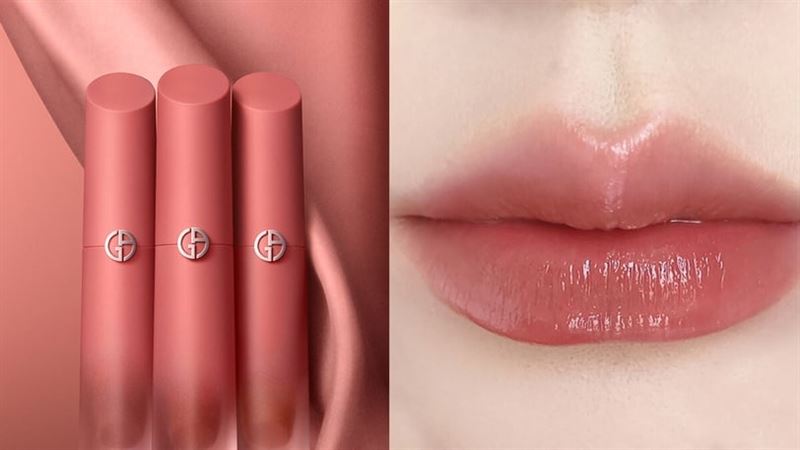 (圖/翻攝自Armani Beauty)Armani Beauty 奢華絲緞訂製水唇釉 威尼斯日出限定版