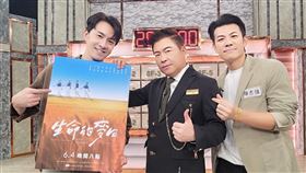 大愛劇《生命的麥田》陳志強拍戲期間，曾智希愛相隨。（圖／大愛提供）