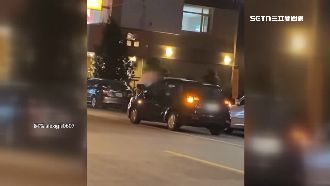 男子吃安眠藥硬要開車　勸不聽還爬引擎蓋