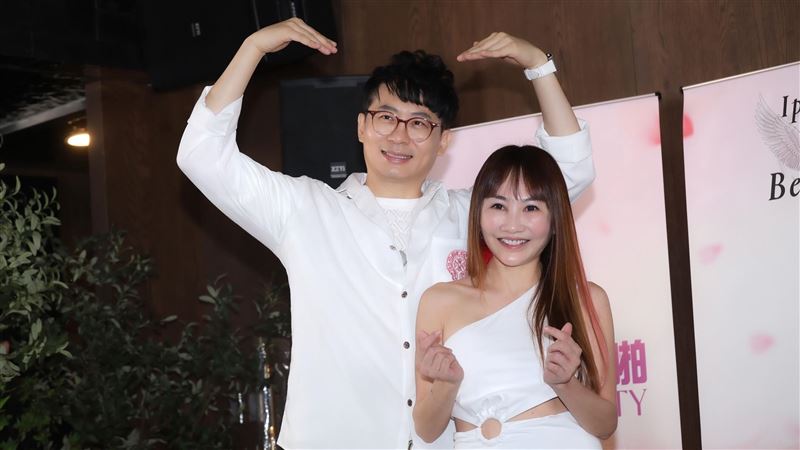 王宥忻與老公翁總感情好。（圖／記者鄭孟晃攝影）