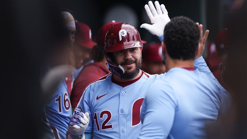 舒瓦伯轟上2層看台　19轟並列第2緊追大谷