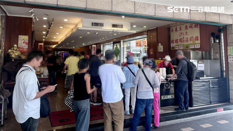 直擊／黃仁勳加持！南部粽名店人潮爆