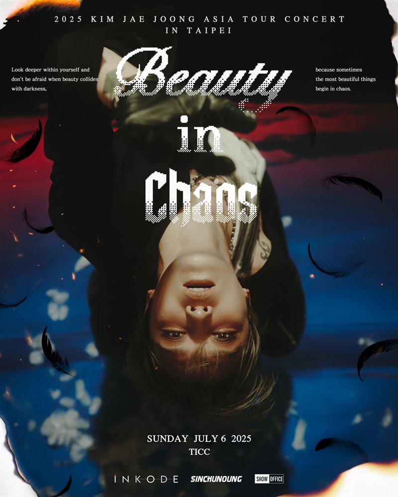 金在中7月帶著全新亞洲巡演《Beauty in Chaos》重返台北。（圖／SHOWOFFICE提供）