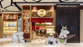 黑毛屋X姆明主題店」與「乾杯燒肉」進駐台南南紡購物中心齊開幕，抽和牛、姆明提袋帶著走！