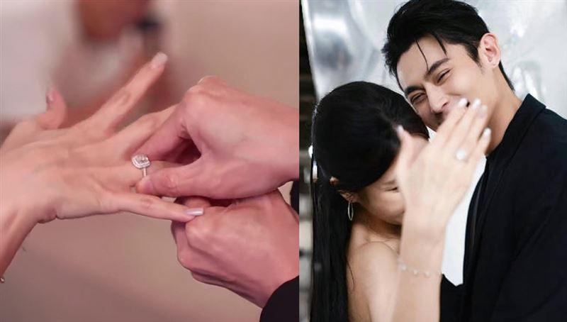 陳奕成功求婚「五分埔千金」紀曦晨說Yes