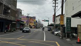 桃園市觀音區中山路二段、環中路口自今年3月實施科技執法。（圖／翻攝自桃園市議員吳進昌臉書）