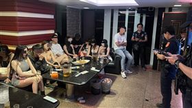 中壢分局,觀光,泰籍,KTV,傳播（圖／翻攝畫面）